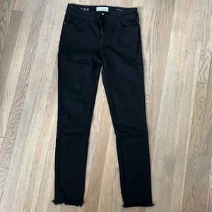 DL1961 Margaux Instasculpt Ankle Skinny Black W 25